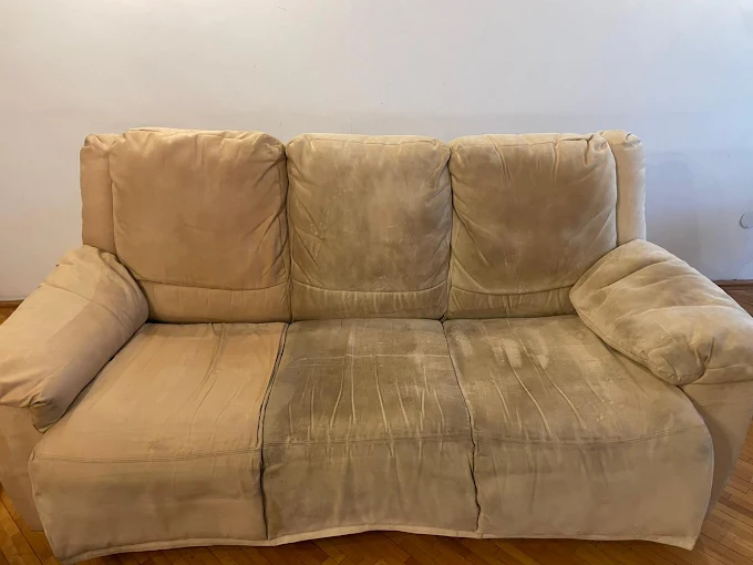 Rezultate curățare canapea